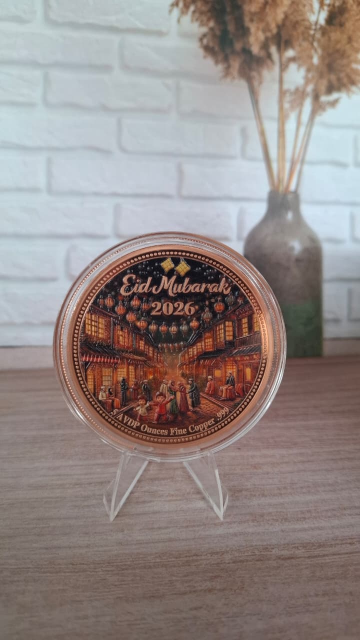 Indo Bullion Medali Tembaga Eid Mubarok 2026 5 avdp