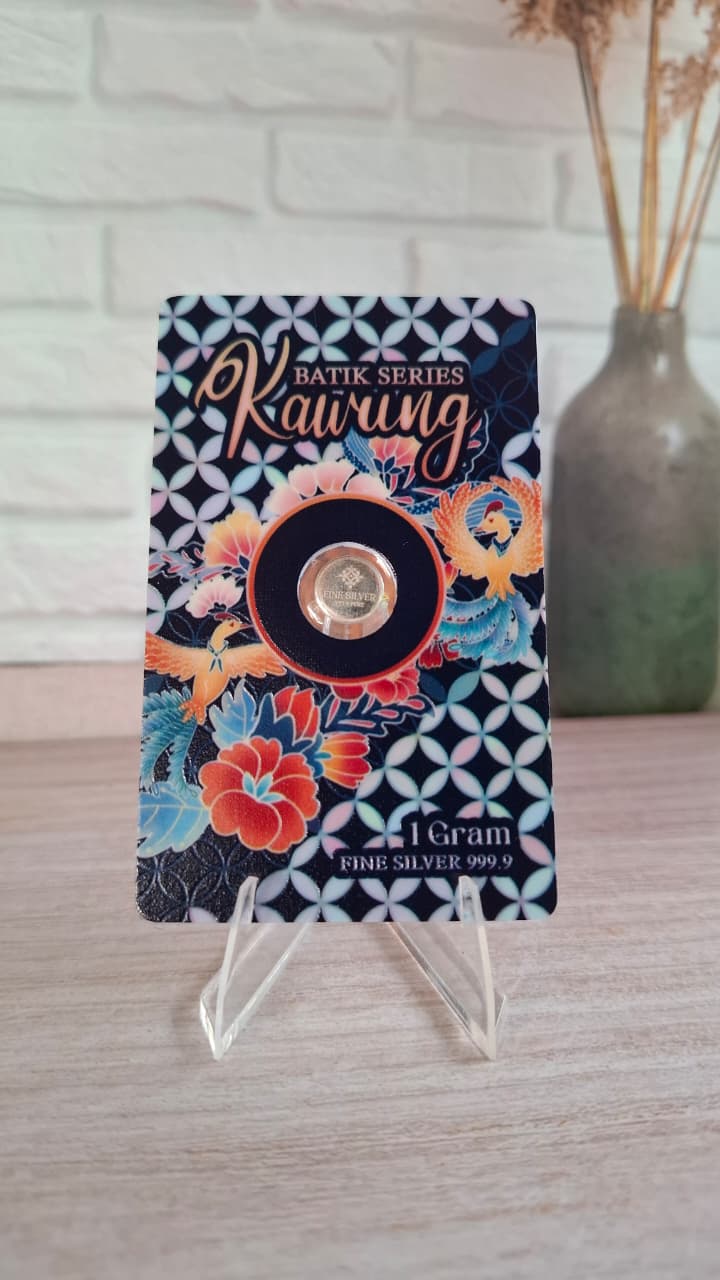 Silverium Batik Kawung 1 gram Special Series