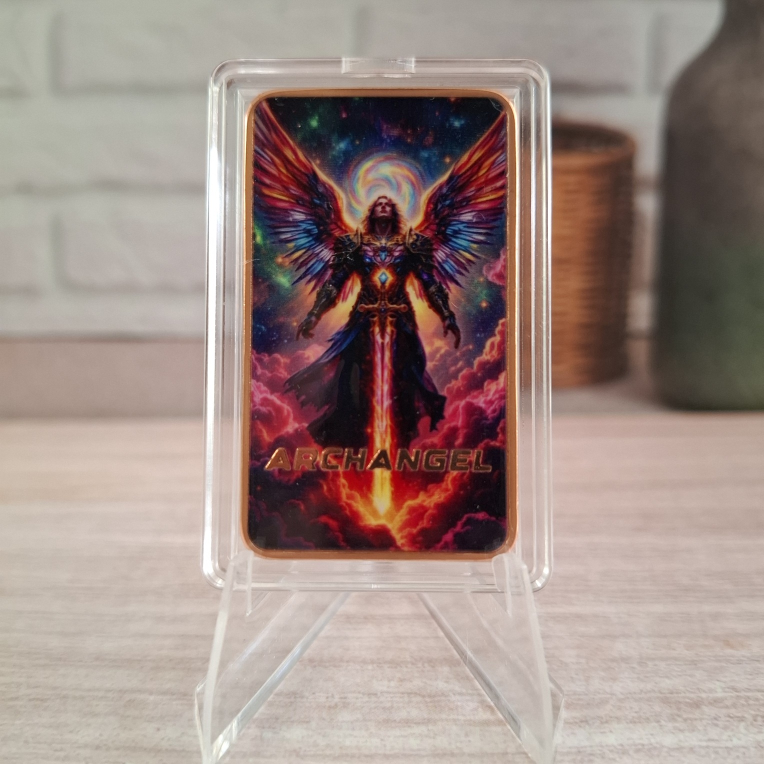 Lavish Mint Archangel 1 avdp .999 Fine Copper