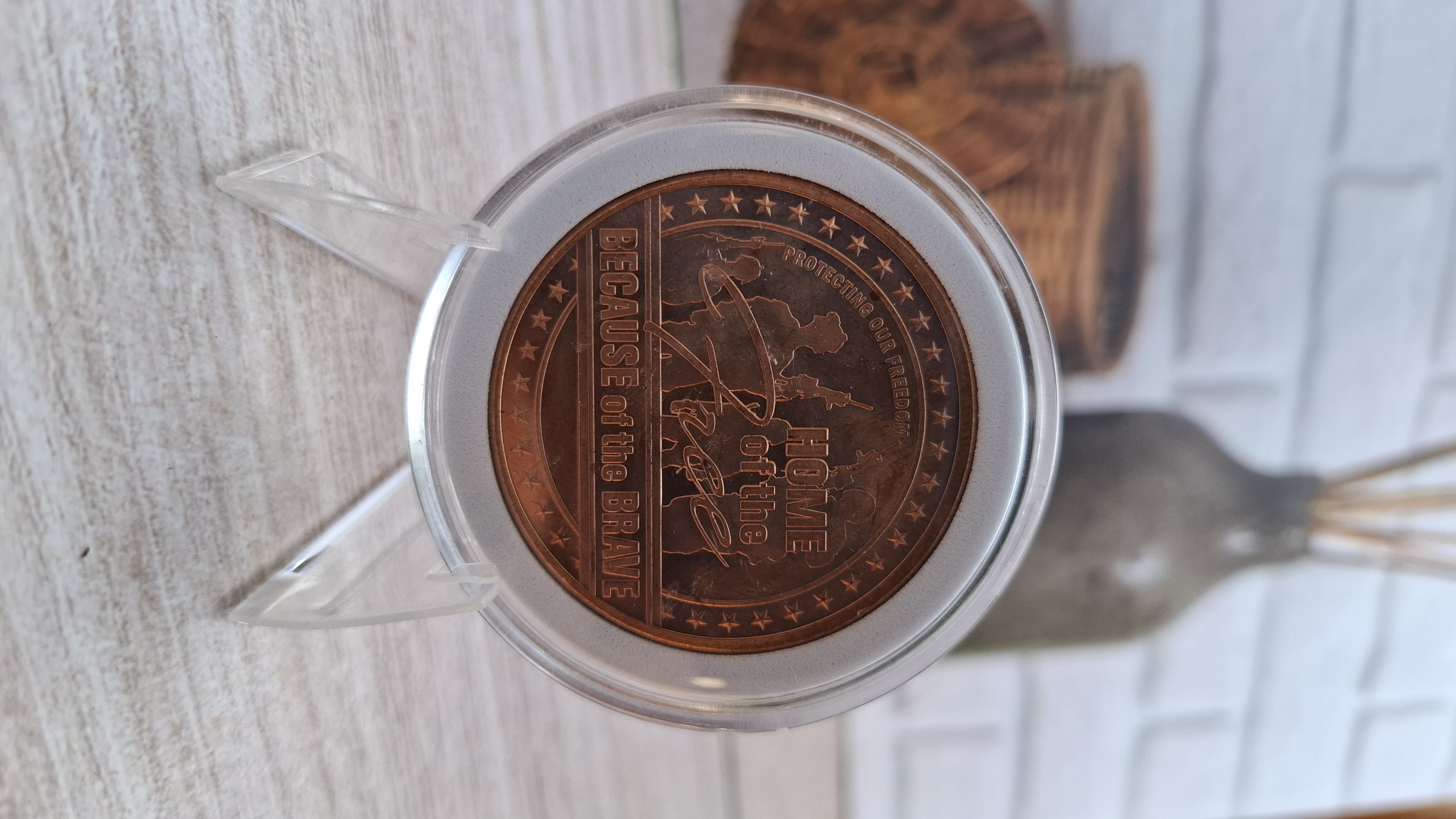Golden State Mint Home of the Free  1 oz .999 Fine Copper